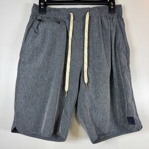 Vintage 1946 V46 Land & Sea Hybrid Shorts Mens M Grey Elastic Waist Resort Wear